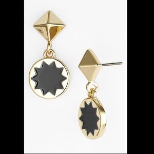 SOLD House of Harlow small sunburst drop earrings